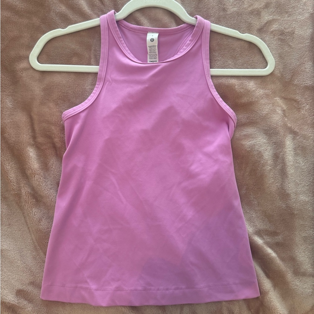 Lululemon Pink Racerback Tank Top